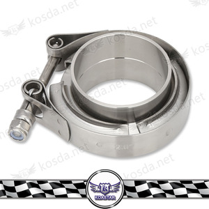 High Quality 1.75 Inch 304 Stainless Steel V-Band <strong>Clamp</strong> for Turbo Pipe Hose for <strong>Cars</strong> - Product Image 2