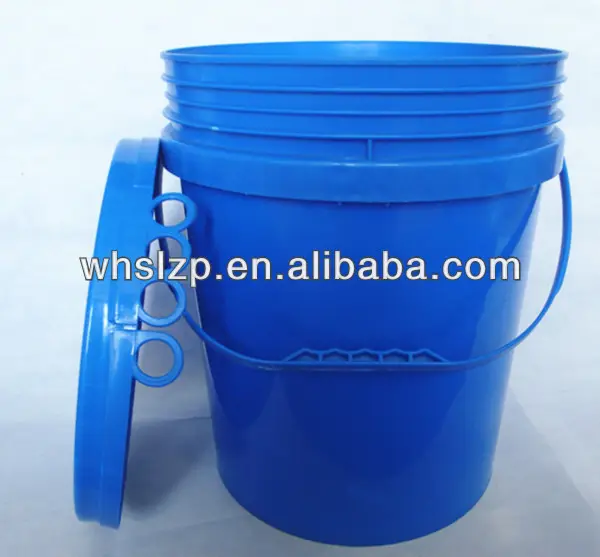 20L plastic barrel with lid and handle for oil with air hole