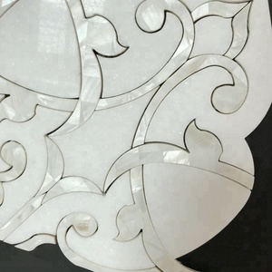 Perfect New Design White Marble <strong>Mosaic</strong> With Mother of Pearl <strong>Mosaic</strong> - Product Image 2