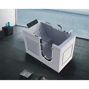 Top quality hot sale portable walk in bathtub for disabled and elder