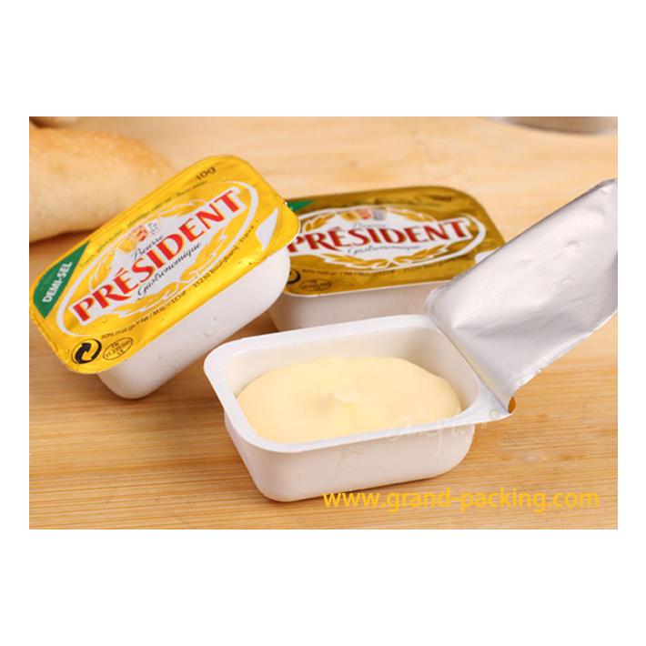 Автоматическая блистерная упаковочная машина для упаковки джема в отеле