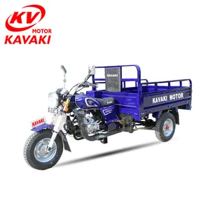 China kavaki motor gasolina 3 triciclo gasolina três rodas motocicleta para mercadorias