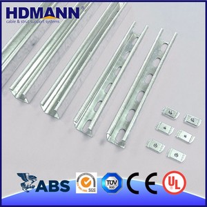 Hdmann באיכות גבוהה מחורץ <span class=keywords><strong>hdg</strong></span> stut פלדה c ערוץ 41x41 41 stut מגולוון ערוץ c - Product Image 4