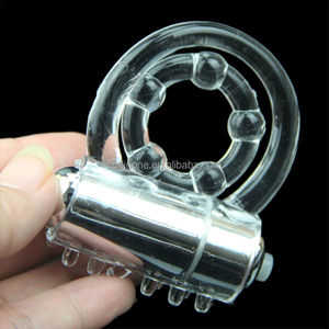 Mini Vibrator Doppel Vergnügen <span class=keywords><strong>Penis</strong></span> Anregende Vibrierende <span class=keywords><strong>Penis</strong></span> Ring Sex Produkte für Erwachsene Cock Ringe Cock ring für Mann - Product Image 3