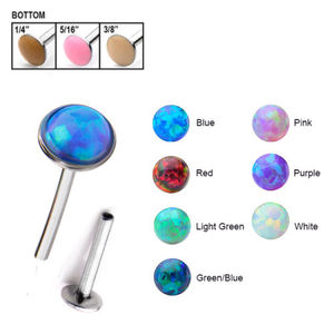 <strong>Fashion</strong> Bezel Setting Crystal 20g Push in Labret Studs Body <strong>Piercing</strong> <strong>Fashion</strong> <strong>Jewelry</strong> <strong>Piercing</strong> <strong>Jewelry</strong> - Product Image 3