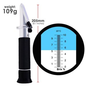 En gros 0-10% Brix Atc Fructose Brix Mètre Portatif Brix Autorefractometer - Product Image 3