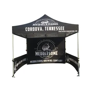 Toldo de aluminio para publicidad al aire libre, carpa de exhibición, marquesina, gazebo, Pop-Up, estampado personalizado, 3x3m