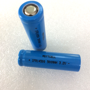 Lifepo4 Cellule IFR14500 500 Mah <span class=keywords><strong>3</strong></span>.2 V Li-Ion Lithium Solaire Batterie - Product Image 3