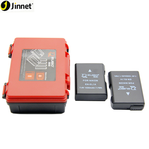 กล่องใส่แบตเตอรี่กล้อง RUIBO สำหรับ Nikon <span class=keywords><strong>EN</strong></span>-EL14 <span class=keywords><strong>EL14A</strong></span> และการ์ด SD การ์ด CF กล่องใส่การ์ดหน่วยความจำอเนกประสงค์ - Product Image 2