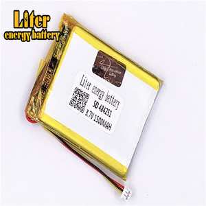 Plugue 1.25-3 P <strong>3.</strong>7 484251 mAh 1500 V Recarreg&aacute;vel LiPo battery solar Lithium Battery Li-ion polymer with PCM - Product Image 1