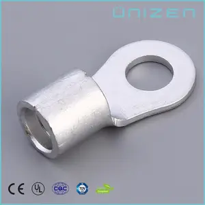 Unizen商品在庫rnbケーブル銅ラグ端子コネクタ裸圧着端子