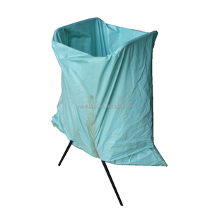 Xe Đẩy Túi Rác Ngoài Trời Có Bánh Xe Có Thể Gấp Gọn Khung Thép - Product Image 4