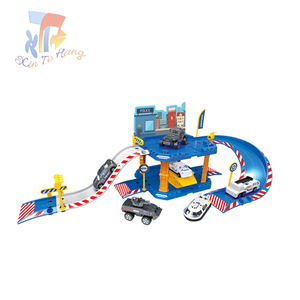 Wholesale alloy police station toy set with one machine - Product Image 1