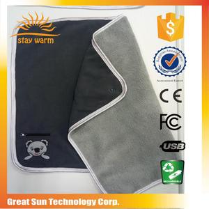 Manta Térmica Recargable USB Ultra Suave y Portátil OEM para Hogar, Oficina, Aire Libre y Auto - Product Image 5