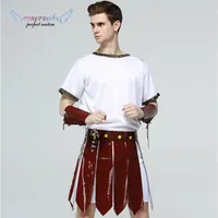 할로윈 COS 로마 의상 바 파티 성인 남성 검투사 의상 로마 전사 옷