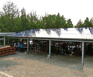 EITAI Standard Carport Double Espaces Panneau Solaire Tente De Toit De Voiture En Aluminium <span class=keywords><strong>Abri</strong></span> de <span class=keywords><strong>Garage</strong></span> - Product Image 3