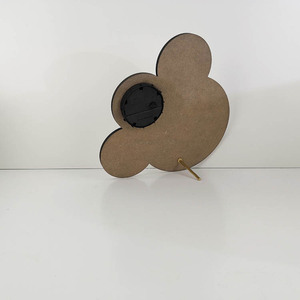 المنزل الحرف ديكور MDF ساعة مكتب صبغ التسامي الانتهاء من نقل الحرارة صورة إعداد إنذار - Product Image 3