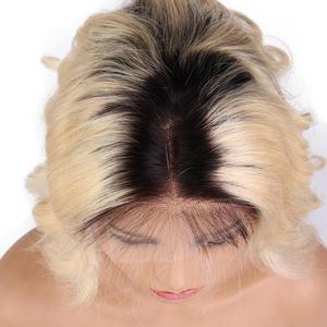 Prezzo all'ingrosso 1b 613 Bob parrucche anteriori in pizzo pieno brasiliano capelli umani <span class=keywords><strong>parrucca</strong></span> corta <span class=keywords><strong>parrucca</strong></span> <span class=keywords><strong>bionda</strong></span> <span class=keywords><strong>riccia</strong></span> corta - Product Image 4