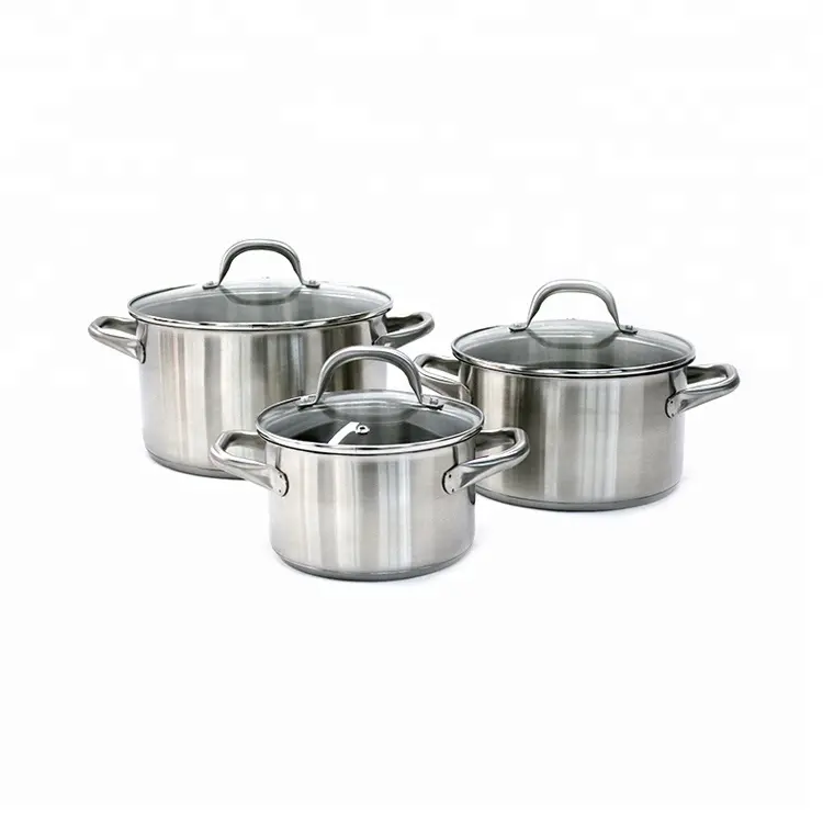 Top Selling Stainless Steel Pot And Pan Cooking Set