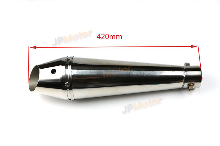 GP universel En Acier Inoxydable D'échappement Silencieux Avec DB Killer Moto Rue