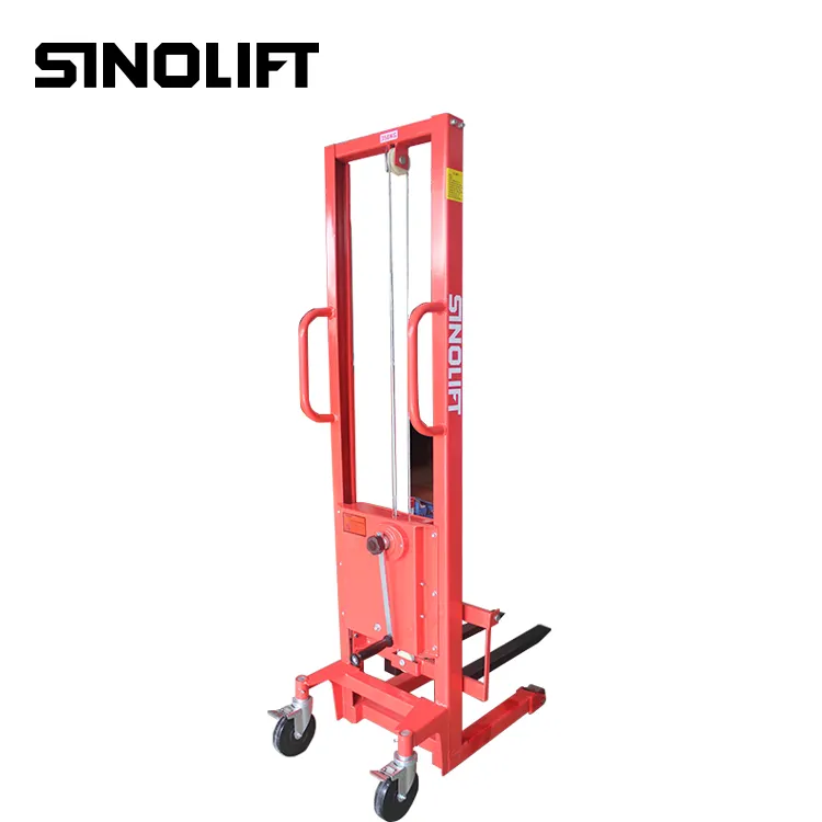 SINOLIFT-apilador de cabrestante manual, 350kg de capacidad, serie CYL
