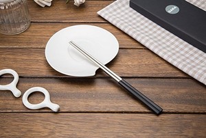 Palitos <span class=keywords><strong>de</strong></span> <span class=keywords><strong>sushi</strong></span> personalizados, color negro, plateado, dorado, chino, venta al por mayor, baratos, 2020 - Product Image 3
