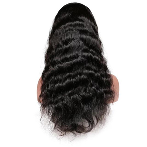 Bonny pelucas de encaje y tejido sin costuras de la onda del cuerpo pelo virginal brasileño pelucas de encaje completo - Product Image 5