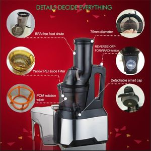 Usine appareil direct logements neufs large cou entier lente presse-agrumes JT-2014 - Product Image 3
