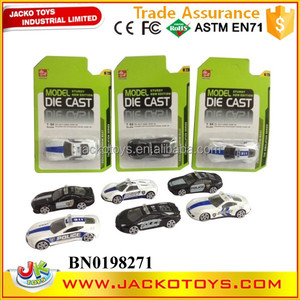 Modellino Auto della <span class=keywords><strong>Polizia</strong></span> in Scala 1:64, Mini Auto in Metallo Pressofuso per Bambini - Product Image 2