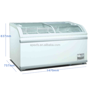 ตู้แช่แข็งแบบรวมหลายชั้นสำหรับแสดงอาหารแช่แข็งในซูเปอร์มาร์เก็ต - Product Image 3
