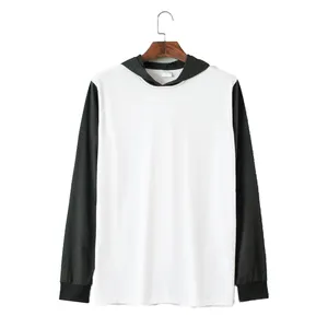 Blank Long Sleeves Polyester Hoodie for Men Autumn Winter Clothing Custom Sweatshirt Sublimation Printing