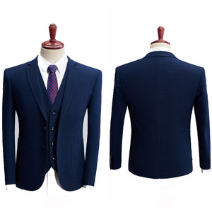 2022 Abiti da <span class=keywords><strong>Uomo</strong></span> all'Ingrosso 3 Pezzi Alta Qualità Su Misura <span class=keywords><strong>Completo</strong></span> <span class=keywords><strong>Blu</strong></span> <span class=keywords><strong>Navy</strong></span> Slim Fit per <span class=keywords><strong>Uomo</strong></span> - Product Image 2