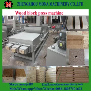 Prezzo di fabbrica compressa blocchi di legno macchine per la produzione/segatura di legno che fa la macchina blocco