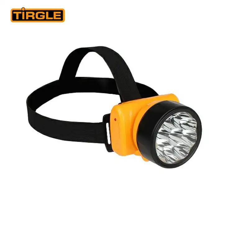 ( SP ) Hot sale moving head lights outdoor rechargeable led headband flashlight headlamp 9 led
