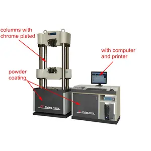 2022 heiße WAW-2000B/1000B/600B/300B/100B Mikro computer Doppels äulen UTM Elektro hydraulische Servo-Universal prüfmaschine