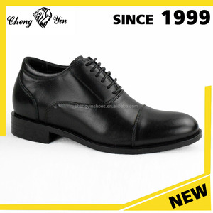 Meilleures ventes de haute qualité noir en cuir augmentation de bout rond hauteur cachée hommes <span class=keywords><strong>robe</strong></span> chaussures - Product Image 1