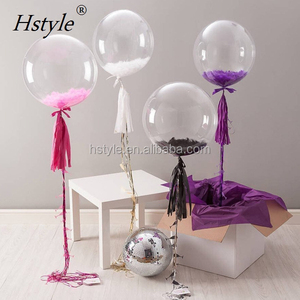 Circular Transparent Wave Ball 12 Inch 18 Inch Clear Balloon 20 Inch 24 Inch Bubble <strong>Ballons</strong> 36 Inch Bobo Balloons SBR025 - Product Image 4