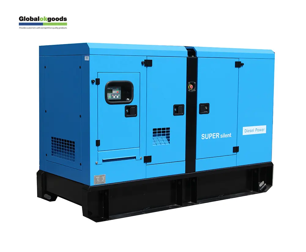 30kva generator super silent diesel fuel less generator with perkins engine for perkins generator