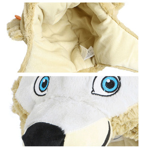 2018 La Russie Coupe Du Monde Polyester Chaud En Peluche Tête D'animal Chapeau Cap - Product Image 5