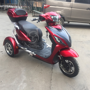 Con cargo box per <span class=keywords><strong>Tre</strong></span> <span class=keywords><strong>ruote</strong></span> trike elettrico motorino/moto scooter 500W 48V - Product Image 2