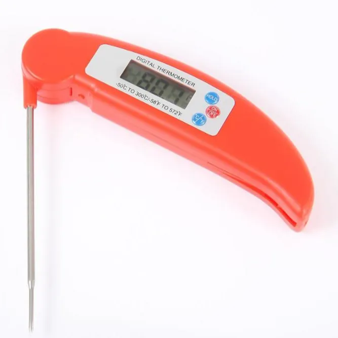 Cooking Thermometer Best Digital Thermometer for All Meat, BBQ and Candy - Use with Barbecue, Grill, Oven, Smoke