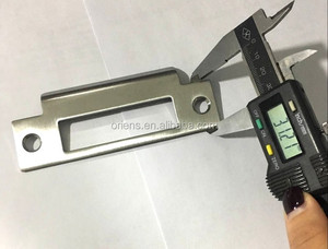Stainless Steel Sheet Brashing Fabrication <strong>Door</strong> Frame Lock Parts <strong>Door</strong> <strong>Strike</strong> <strong>Plate</strong> - Product Image 5
