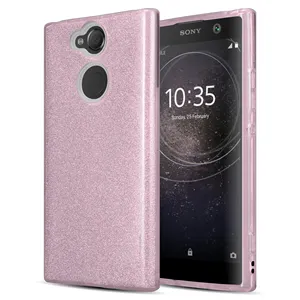 New 대 한 SONY Xperia XA2 bling cover case anti-scratch 초 씬 shockproof 대 한 페리아 z l36h 소니 xa2