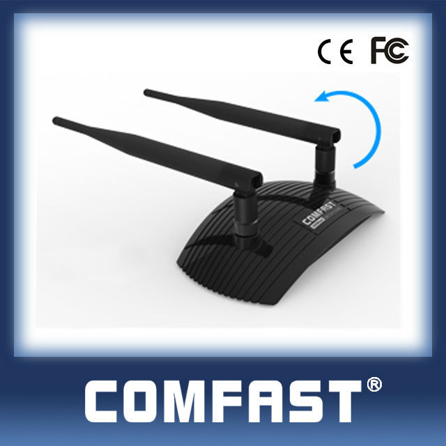 Comfast cf-wu7300nd receptor de satélite 300 mbps punto de acceso inalámbrico antena externa