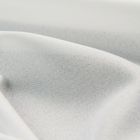 Entoilage thermocollant tissé à jet d'eau certifié Oeko-Tex double face avec revêtement PA pour la stabilité des vêtements