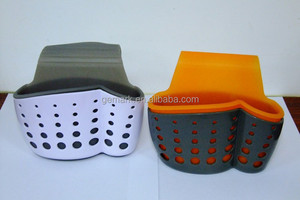 Oferta Especial: Estante de Almacenamiento de Cocina de Plástico Ajustable con Botón, Escurridor de Cubiertos para Fregadero, Soporte Vertical para Esponjas y Utensilios - Product Image 6