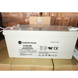 Yangtze batteria Solare <span class=keywords><strong>e</strong></span> vento batteria di accumulo di energia 12v AGM solare batteria 200 ah - Product Image 2