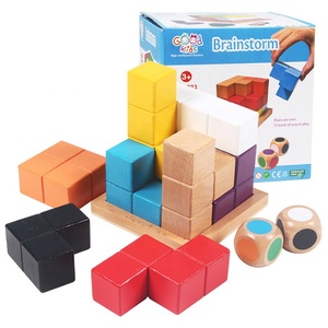 In legno di faggio <span class=keywords><strong>Tetris</strong></span> 3D di Legno Puzzle Di Blocchi Di Costruzione Di Puzzle di Montaggio In Legno <span class=keywords><strong>Tetris</strong></span> <span class=keywords><strong>Gioco</strong></span> - Product Image 3