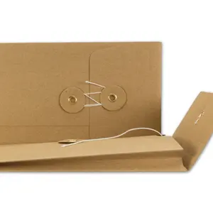 Бумажные пакеты для упаковки нижнего белья из переработанной крафт-бумаги