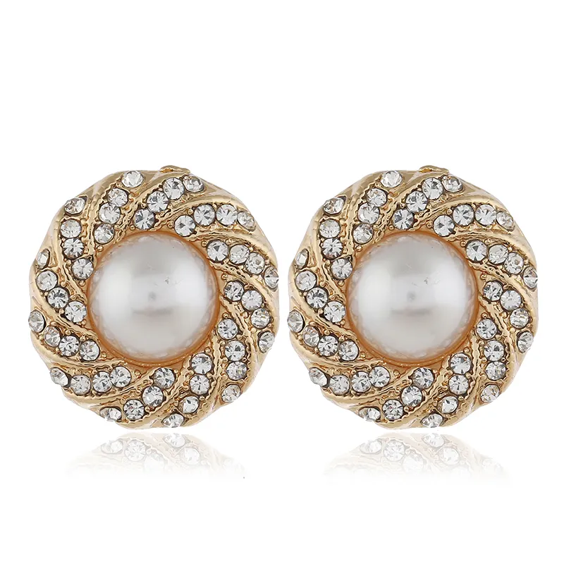 Fashion earrings import gold jewelry For Women Wholesale N97222